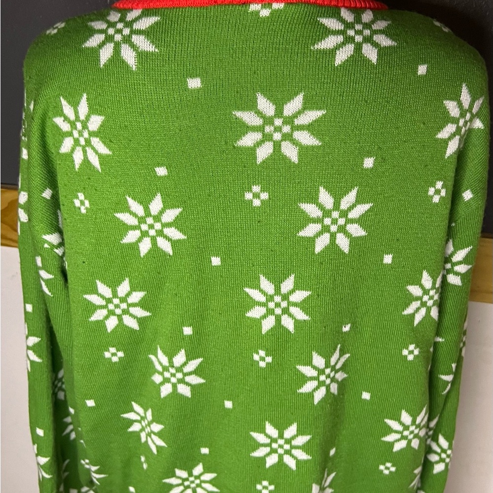 Stars wars Mandalorian, baby Yoda ugly  Christmas sweater men size large - Picture 4 of 5